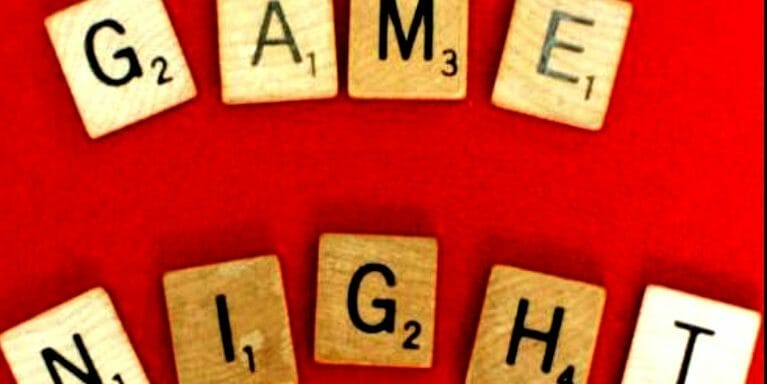 game night scrabble