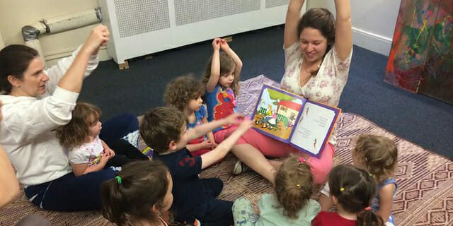 preschool fitness class
